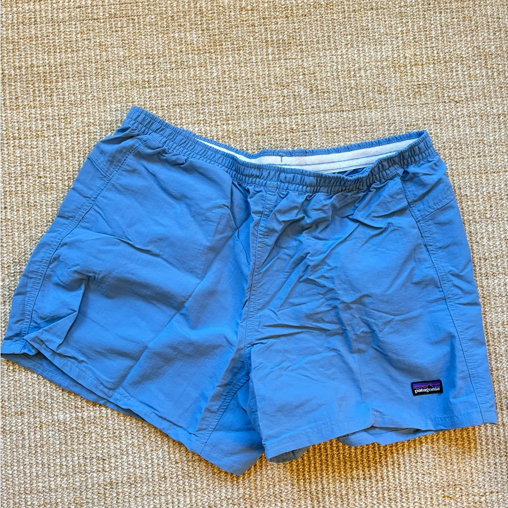 Patagonia Women’s Baggies Shorts - 5”, Light Blue
